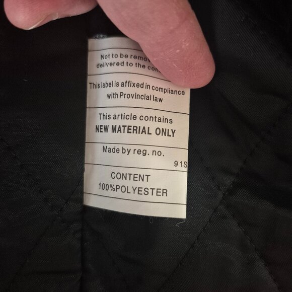 Real leather women jacket - Size S Navy Blue - Picture 4 of 8